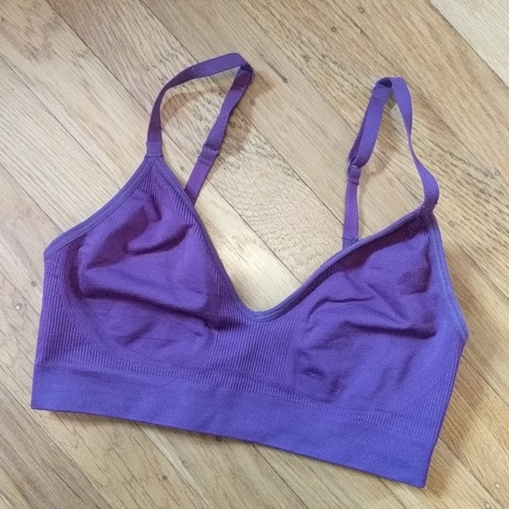 Magenta convertible athleta sports bra